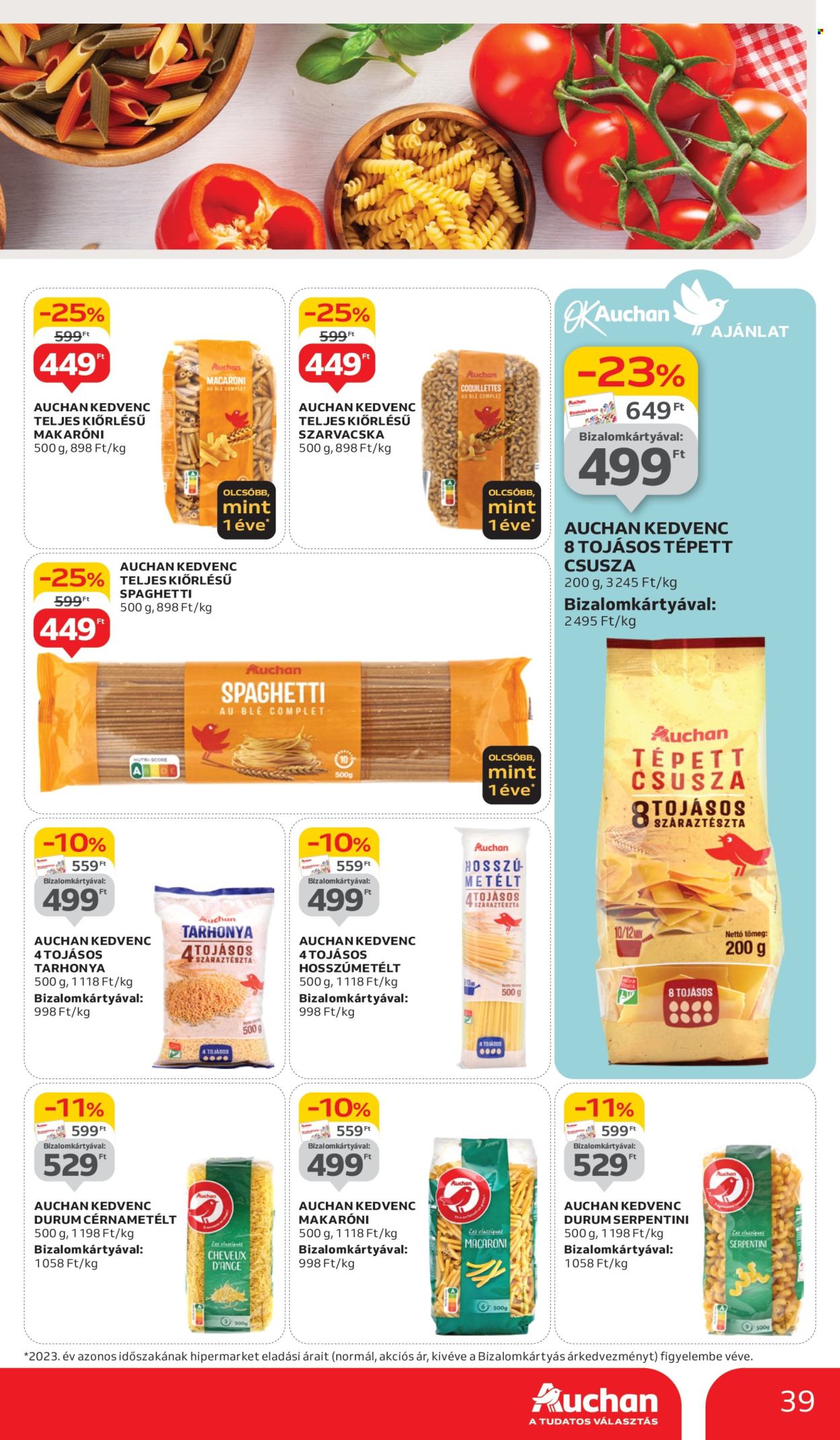 Auchan akciós újságok - 2024.11.14 - 2024.11.20. Oldal 39