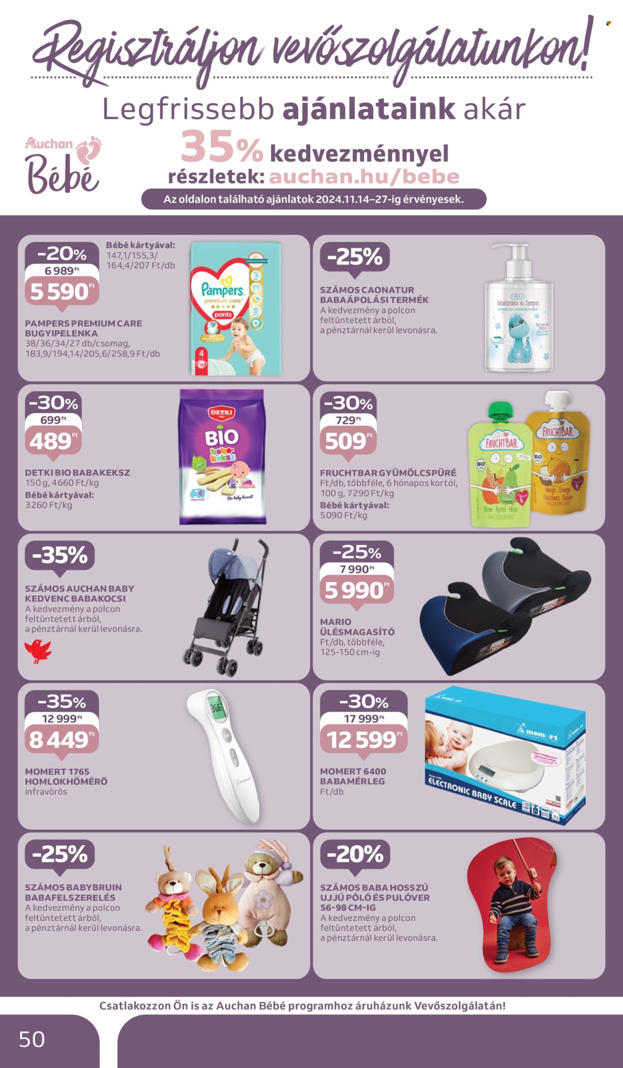 Auchan akciós újságok - 2024.11.14 - 2024.11.20. Oldal 50