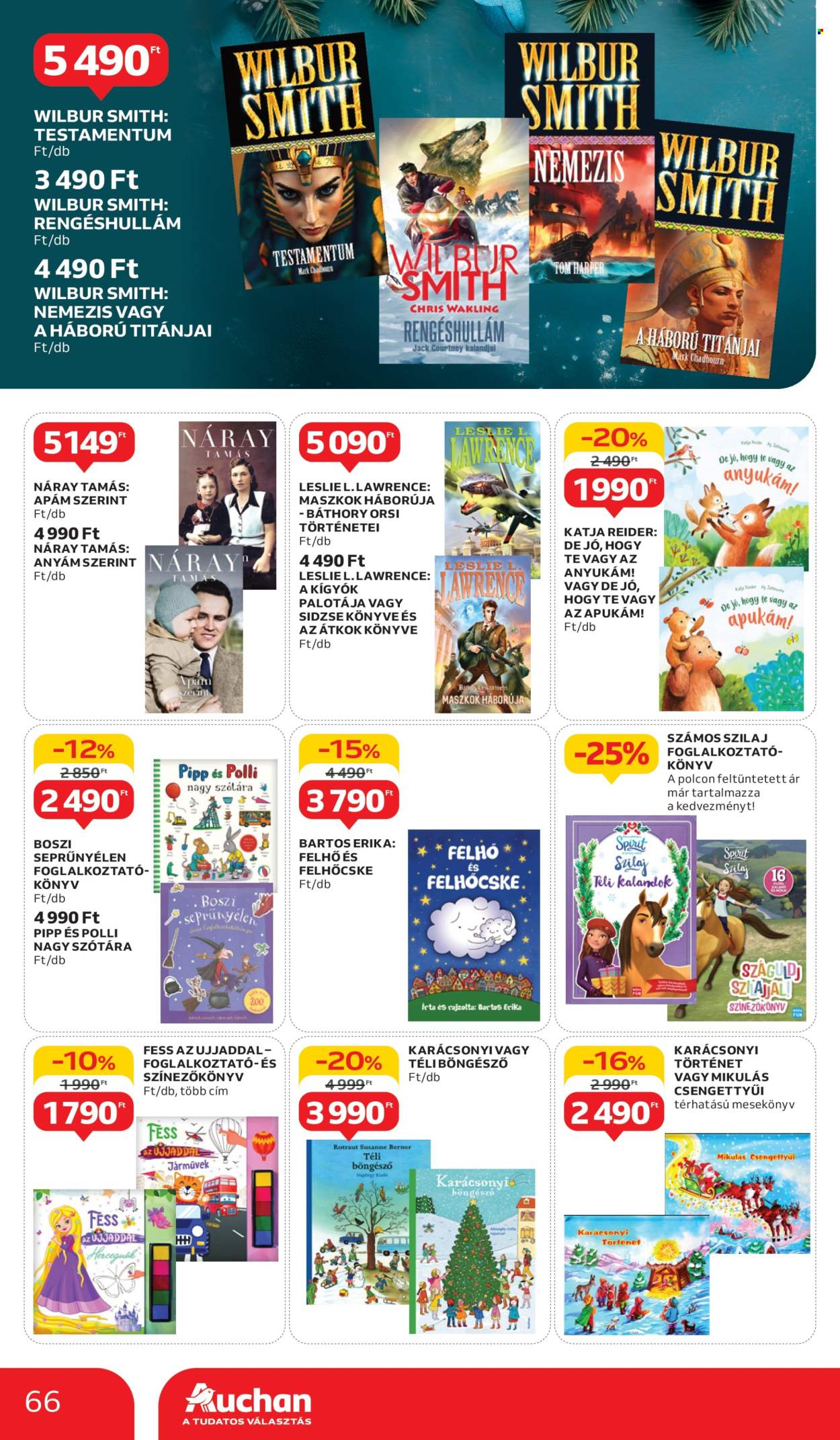 Auchan akciós újságok - 2024.11.14 - 2024.11.20. Oldal 66