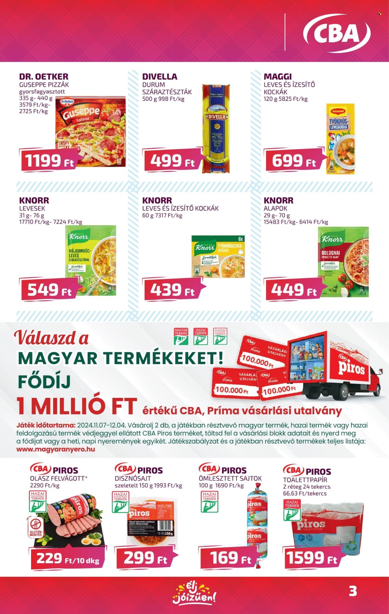 CBA akciós újságok - 2024.11.14 - 2024.11.20. Oldal 3