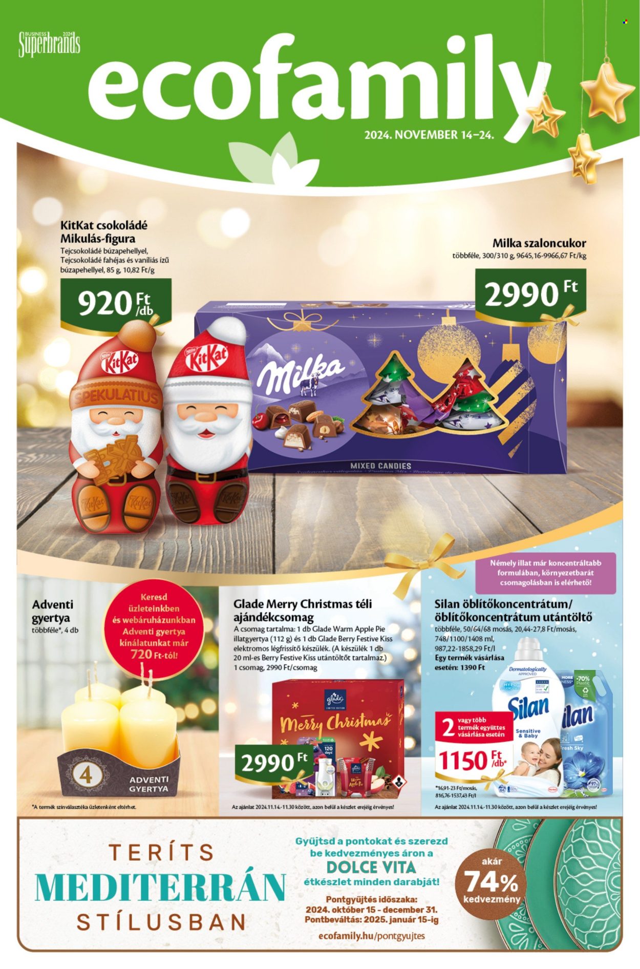 EcoFamily akciós újságok - 2024.11.14 - 2024.11.24. Oldal 1