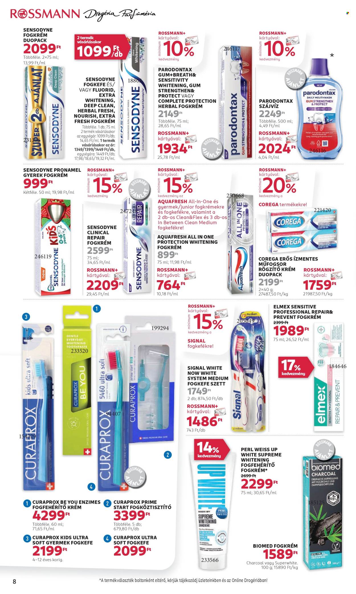 Rossmann akciós újságok - 2024.11.18 - 2024.11.29. Oldal 8