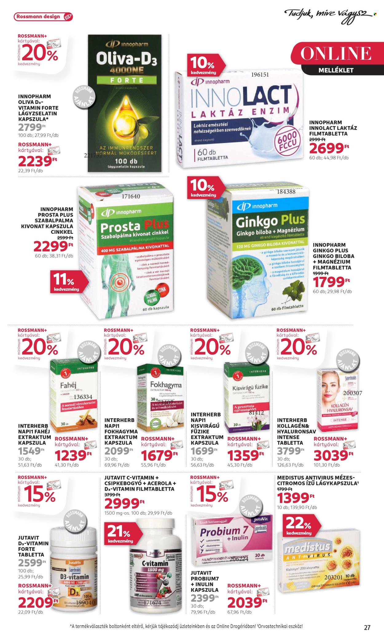 Rossmann akciós újságok - 2024.11.18 - 2024.11.29. Oldal 29