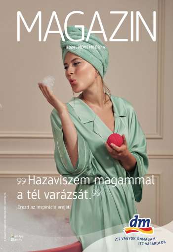 Újság dm drogerie markt - 2024.11.14 - 2024.11.30.