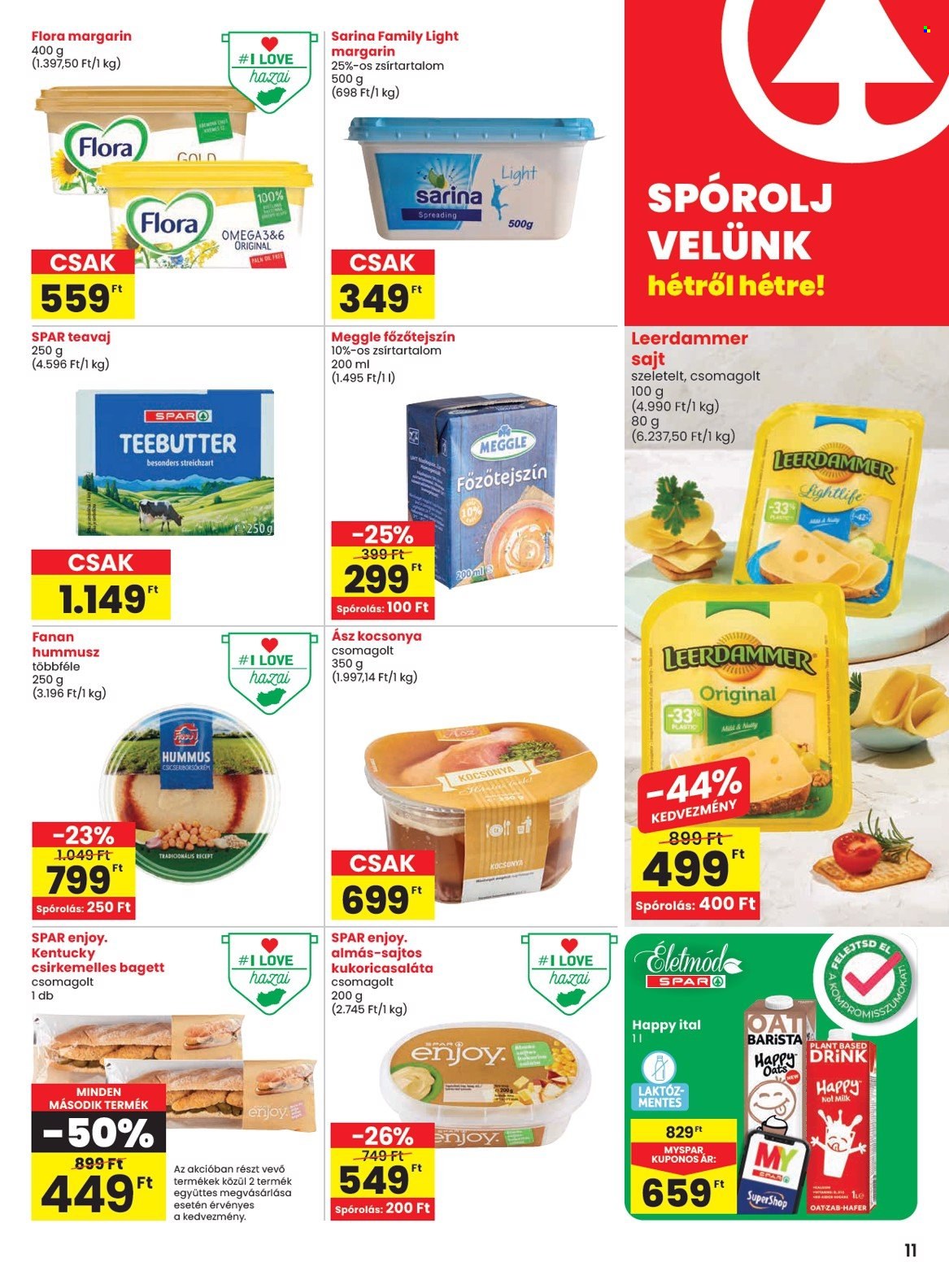 SPAR akciós újságok - 2024.11.21 - 2024.11.27. Oldal 11