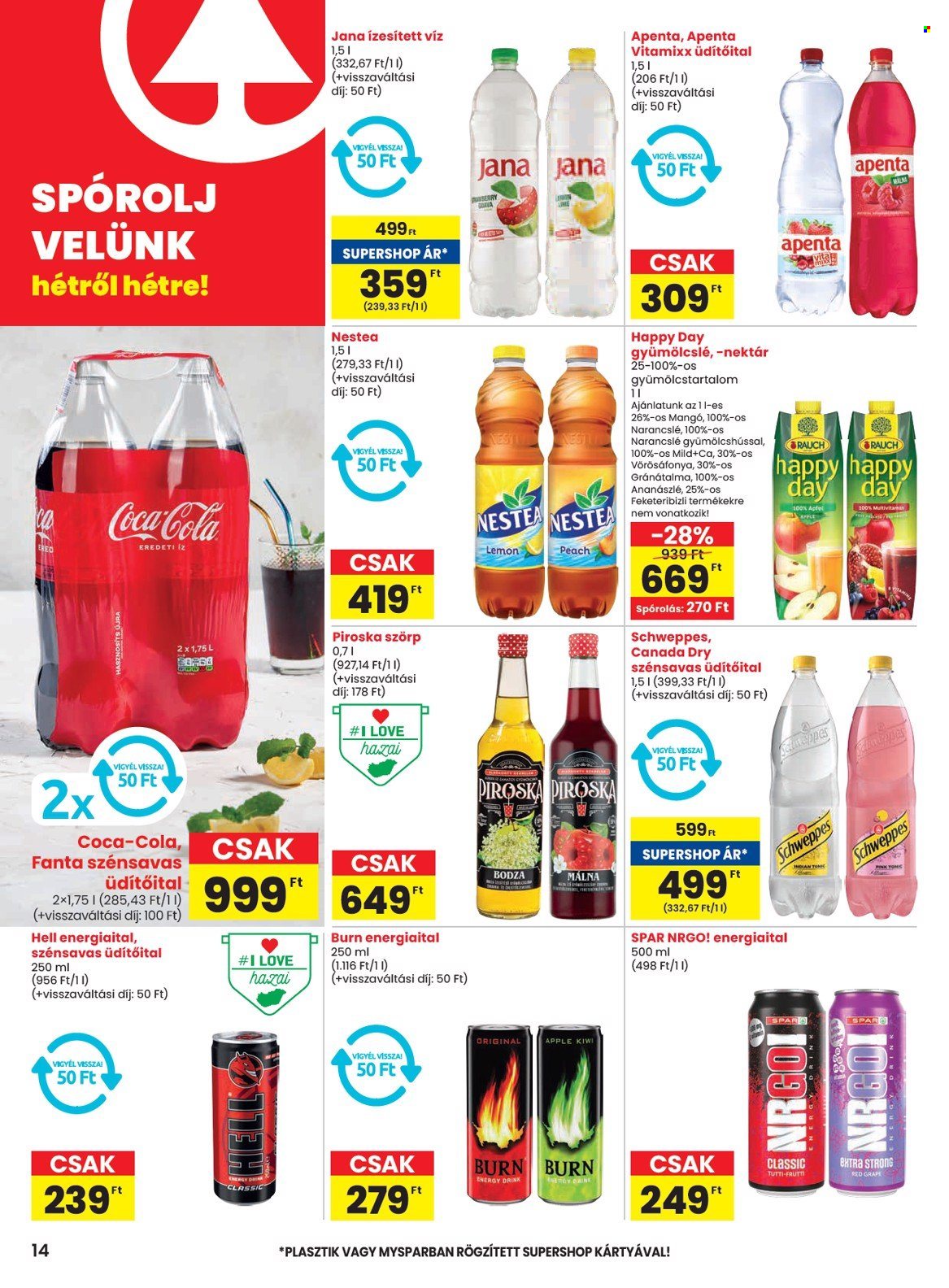 SPAR akciós újságok - 2024.11.21 - 2024.11.27. Oldal 14