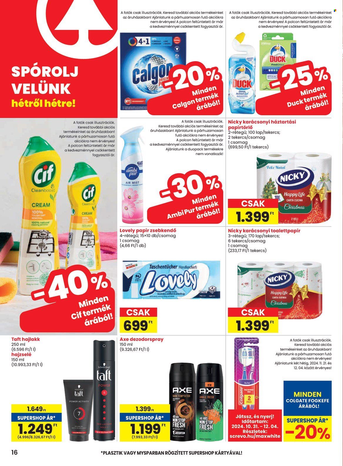 SPAR akciós újságok - 2024.11.21 - 2024.11.27. Oldal 16