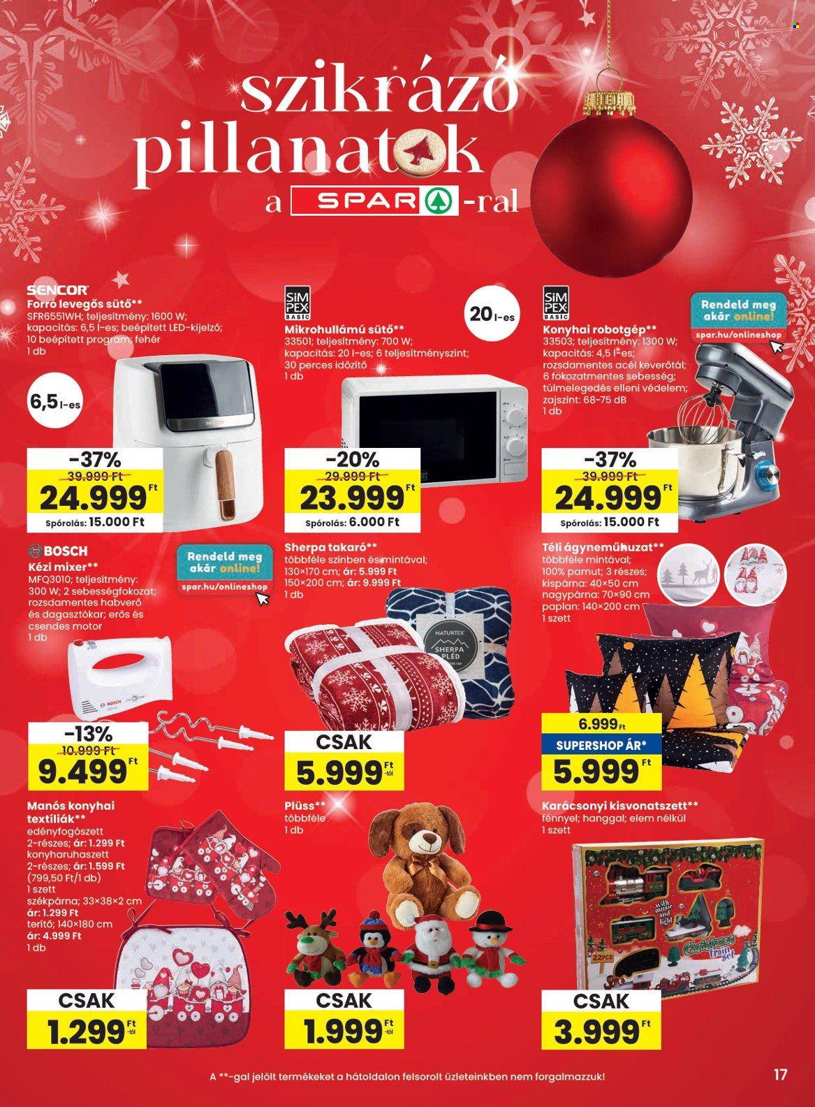 SPAR akciós újságok - 2024.11.21 - 2024.11.27. Oldal 17