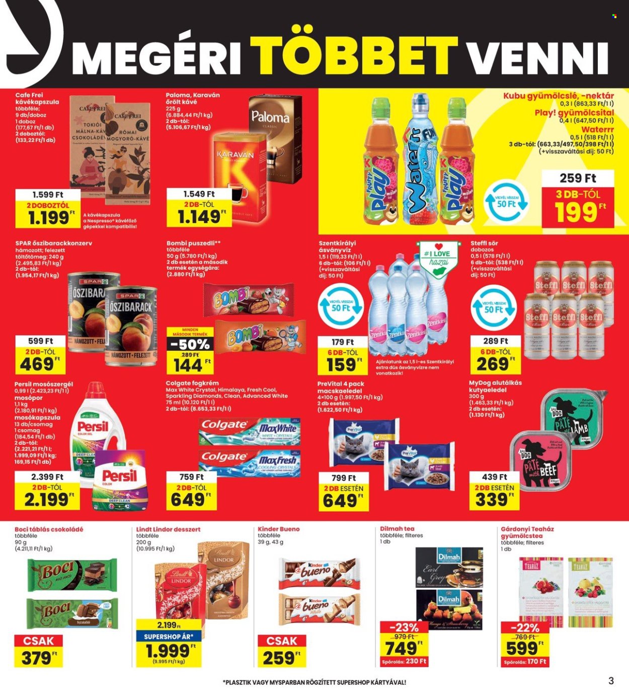 INTERSPAR akciós újságok - 2024.11.21 - 2024.11.27. Oldal 3