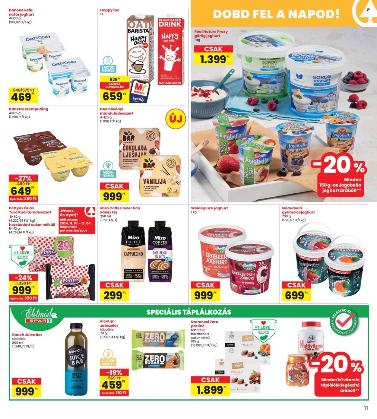 INTERSPAR akciós újságok - 2024.11.21 - 2024.11.27. Oldal 11