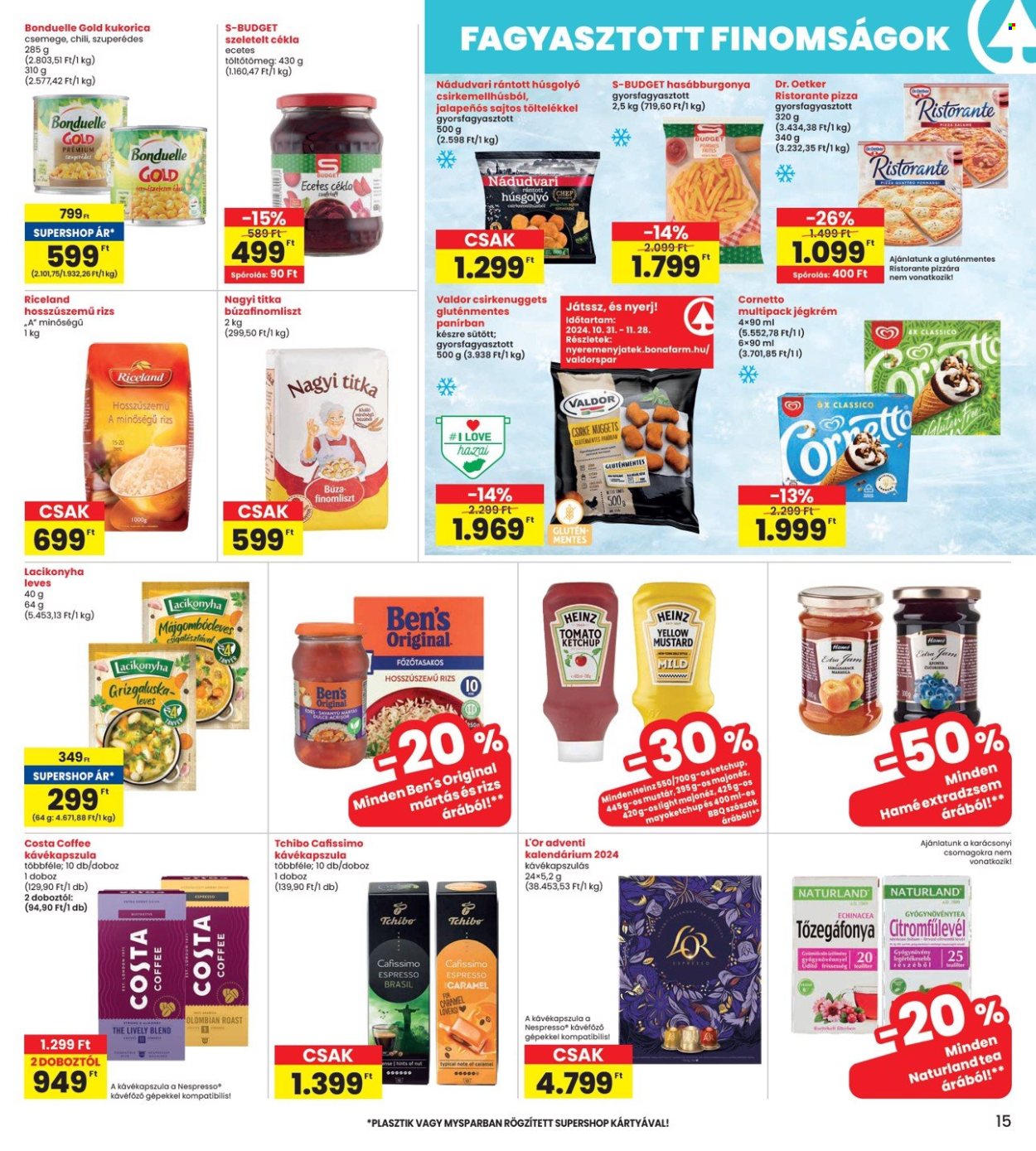 INTERSPAR akciós újságok - 2024.11.21 - 2024.11.27. Oldal 15