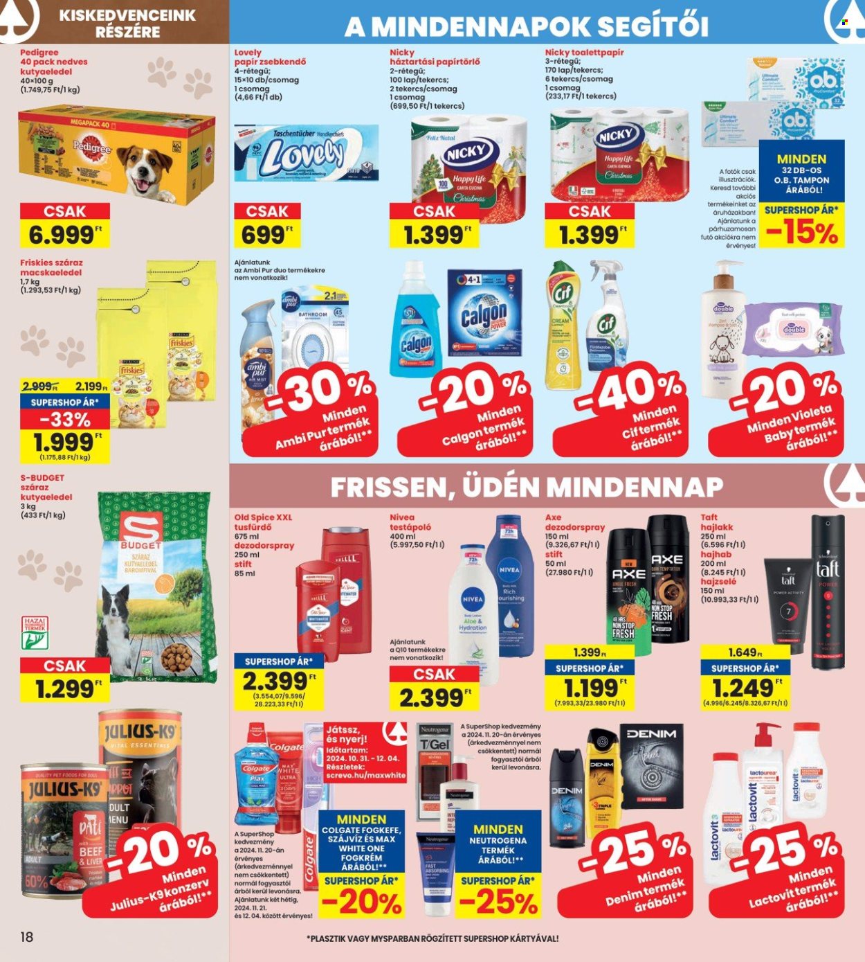 INTERSPAR akciós újságok - 2024.11.21 - 2024.11.27. Oldal 18