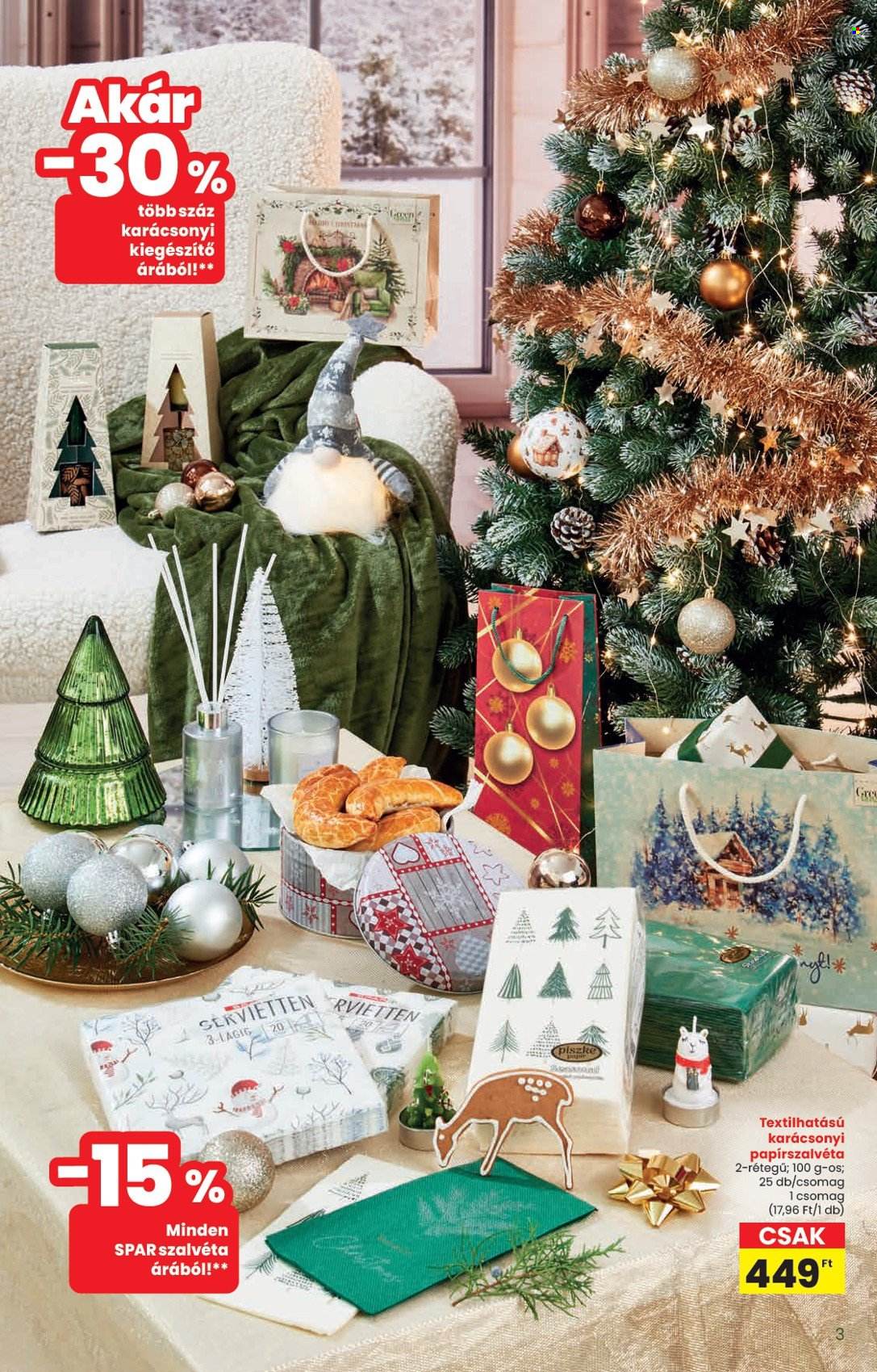 INTERSPAR akciós újságok - 2024.11.20 - 2024.12.27. Oldal 3