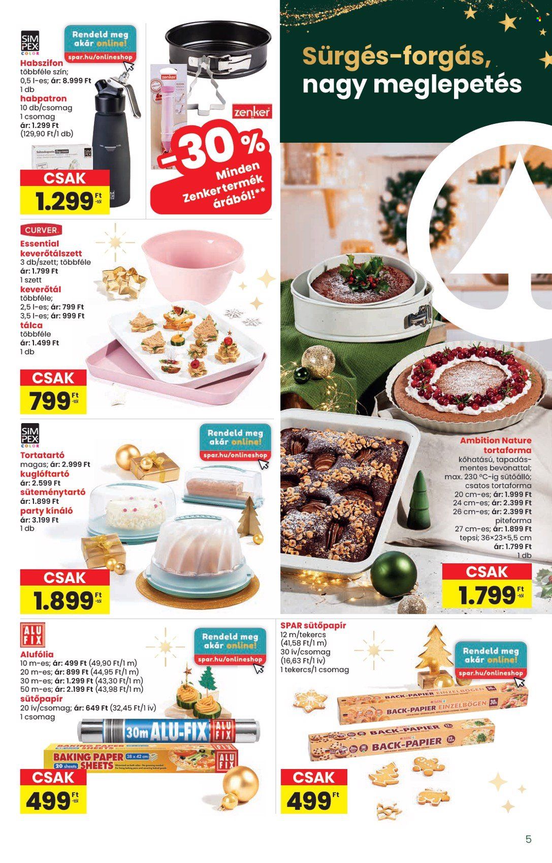 INTERSPAR akciós újságok - 2024.11.20 - 2024.12.27. Oldal 5