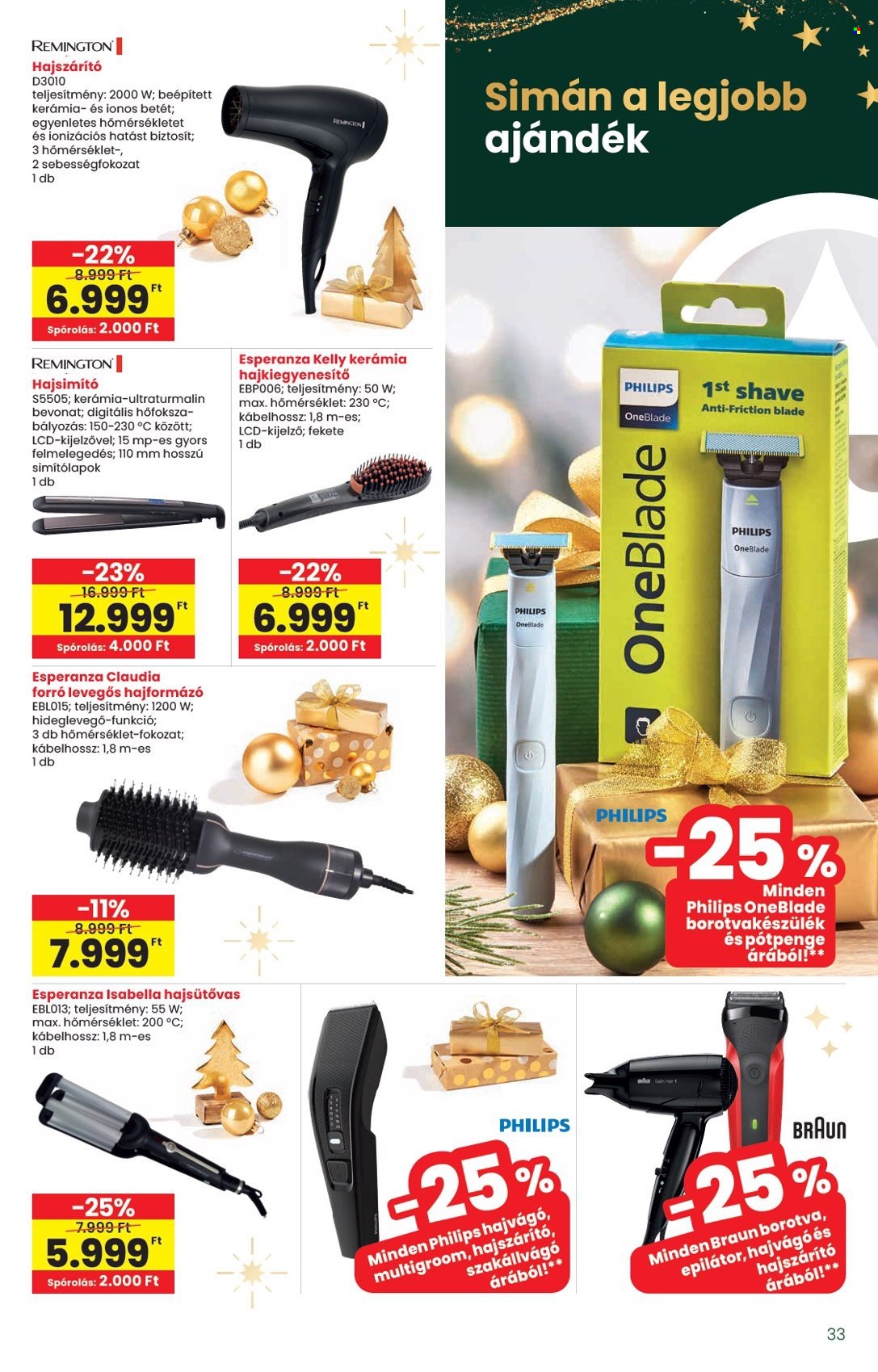 INTERSPAR akciós újságok - 2024.11.20 - 2024.12.27. Oldal 33
