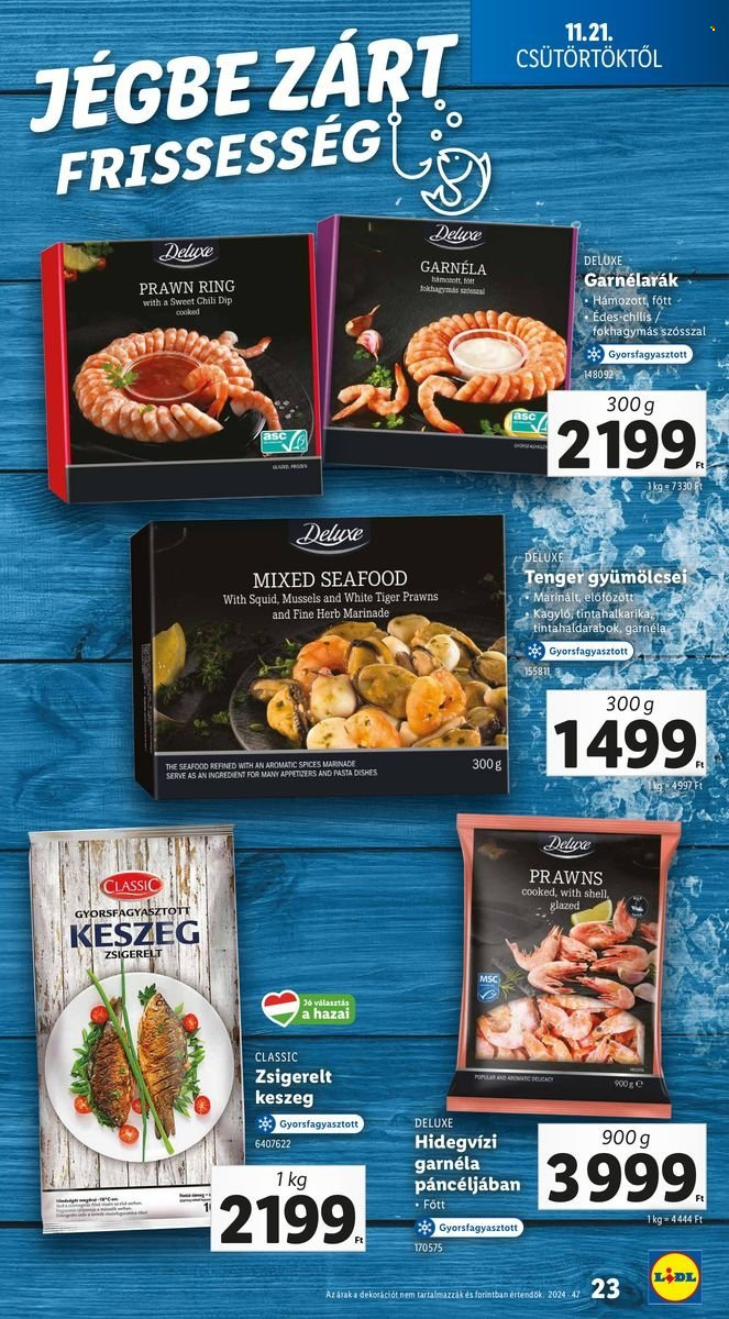 Lidl akciós újságok - 2024.11.21 - 2024.11.27. Oldal 23