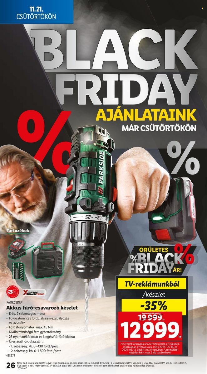 Lidl akciós újságok - 2024.11.21 - 2024.11.27. Oldal 26