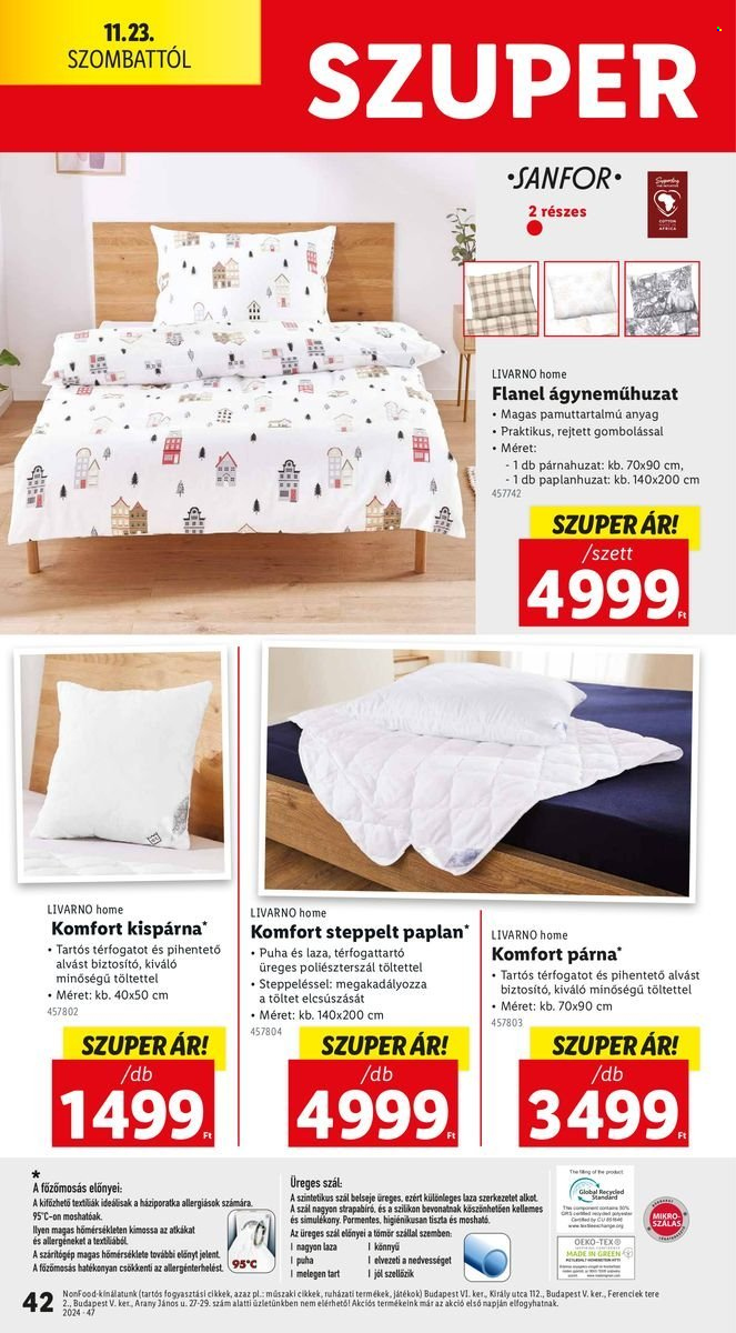 Lidl akciós újságok - 2024.11.21 - 2024.11.27. Oldal 42