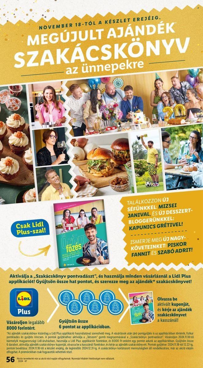 Lidl akciós újságok - 2024.11.21 - 2024.11.27. Oldal 56