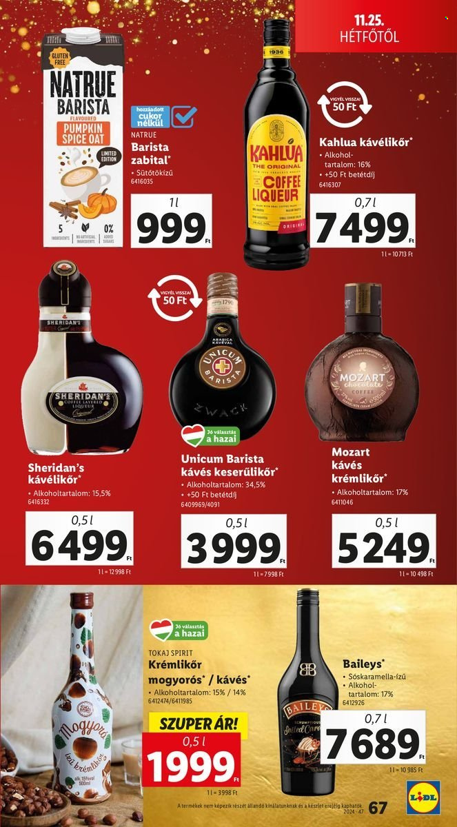 Lidl akciós újságok - 2024.11.21 - 2024.11.27. Oldal 67