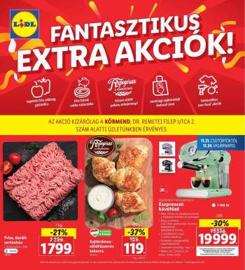 Újság Lidl - 2024.11.21 - 2024.11.24.