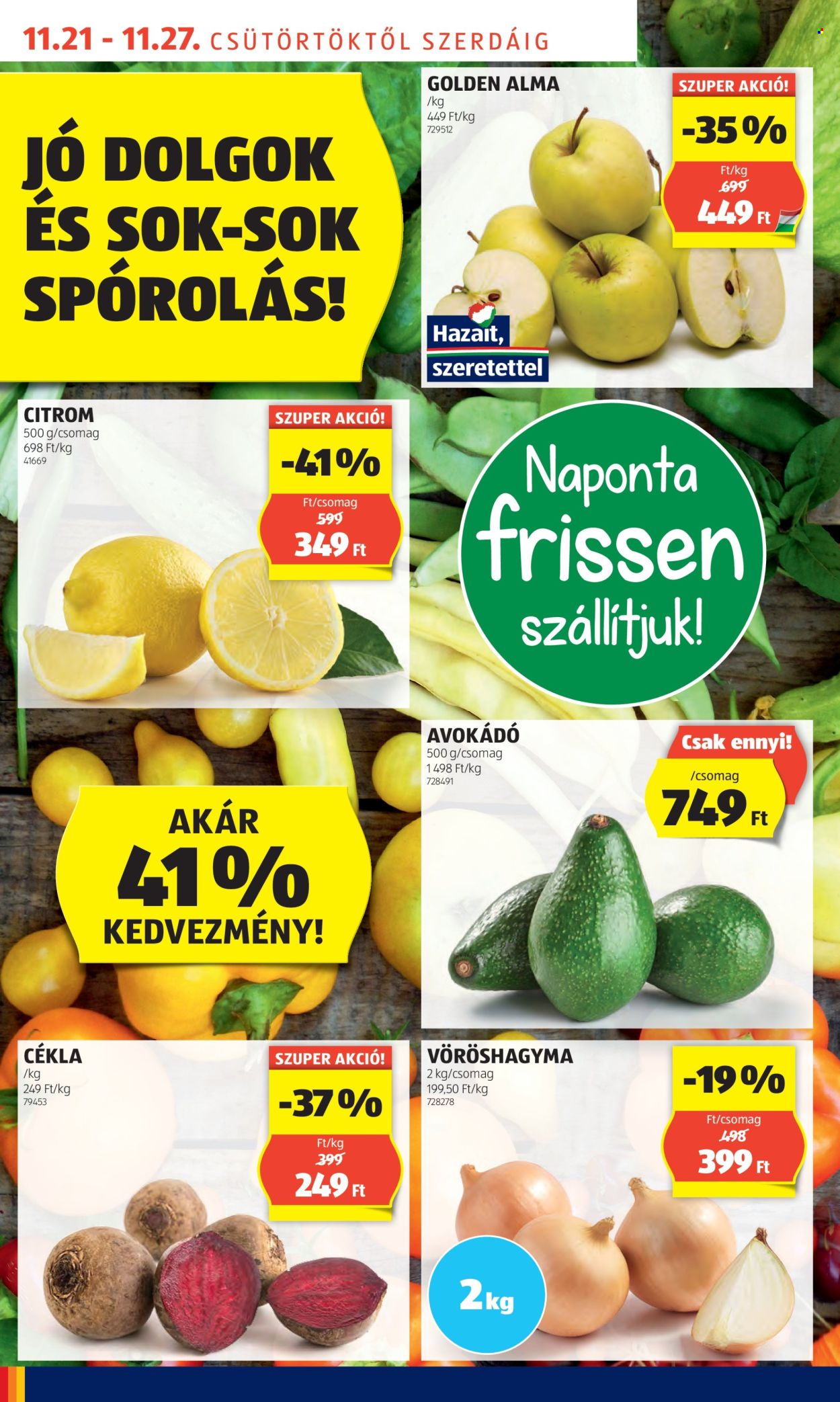 Aldi akciós újságok - 2024.11.21 - 2024.11.27. Oldal 4
