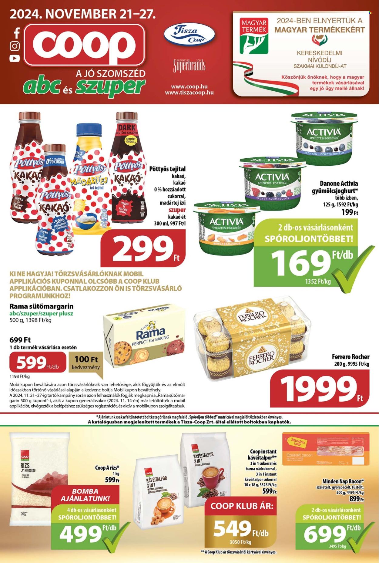 Coop akciós újságok - 2024.11.21 - 2024.11.27. Oldal 1