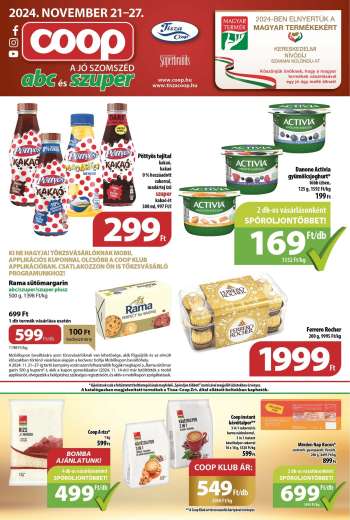 Újság Coop - 2024.11.21 - 2024.11.27.