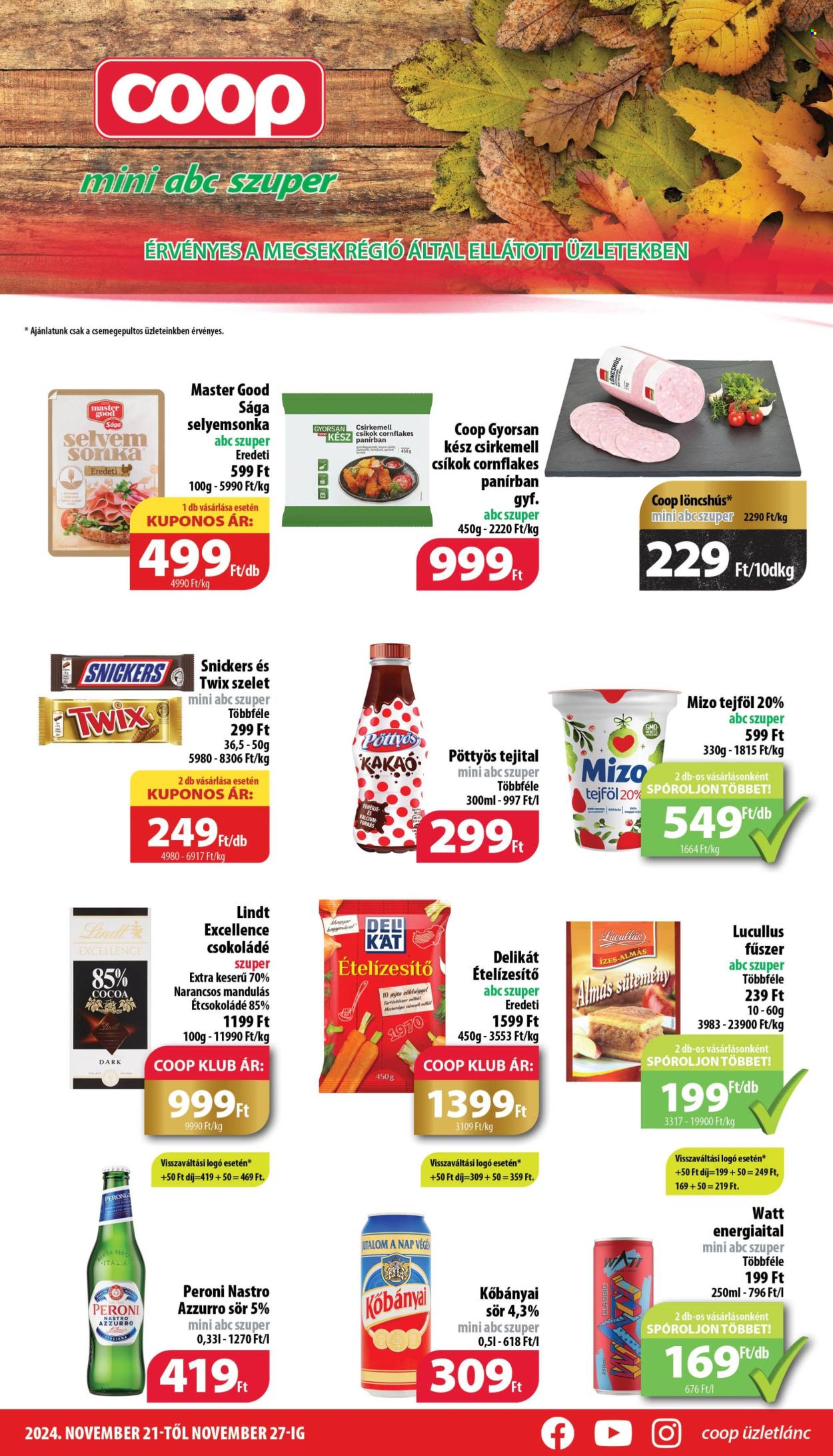 Coop akciós újságok - 2024.11.21 - 2024.11.27. Oldal 1