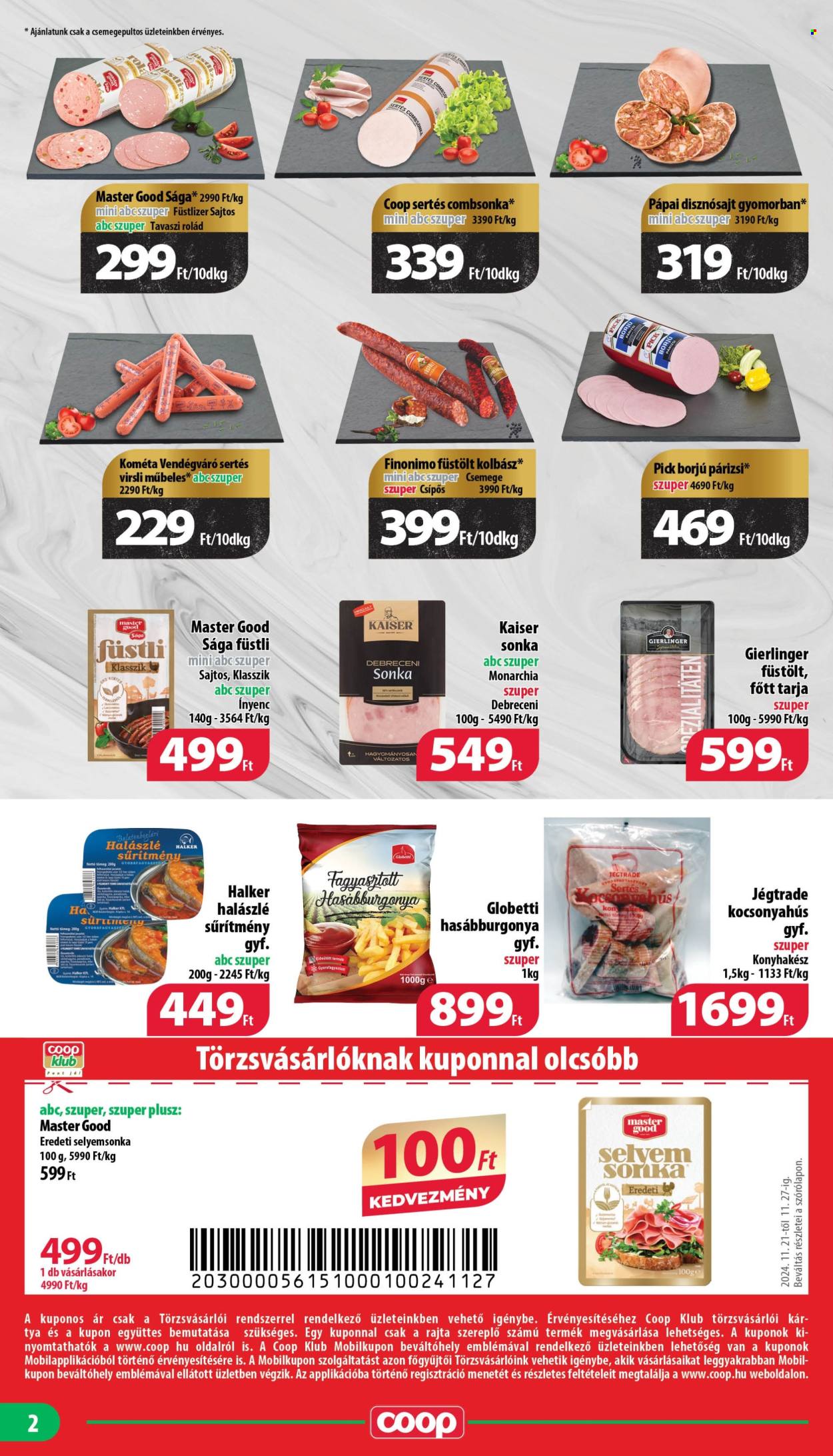Coop akciós újságok - 2024.11.21 - 2024.11.27. Oldal 2