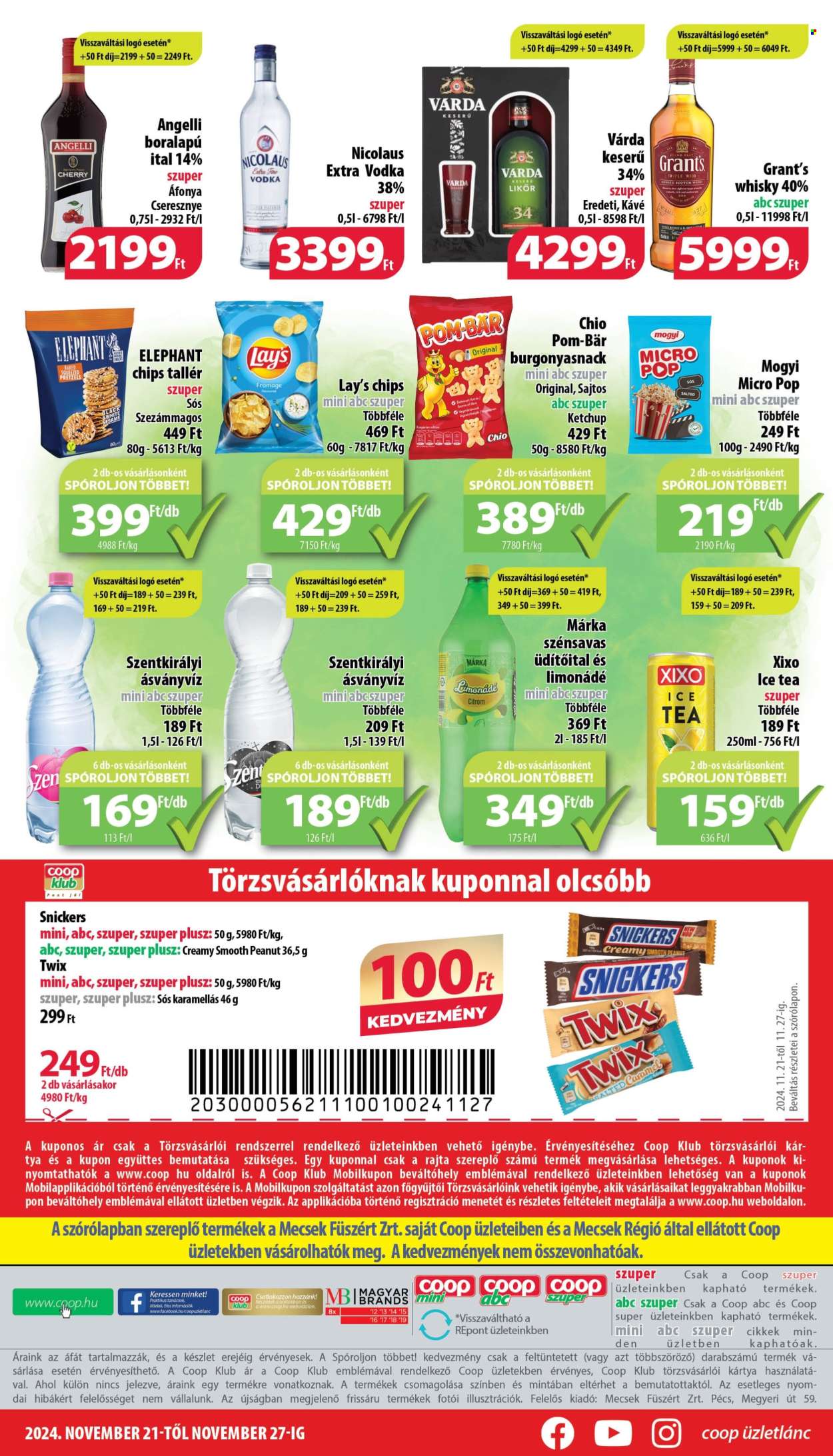 Coop akciós újságok - 2024.11.21 - 2024.11.27. Oldal 8