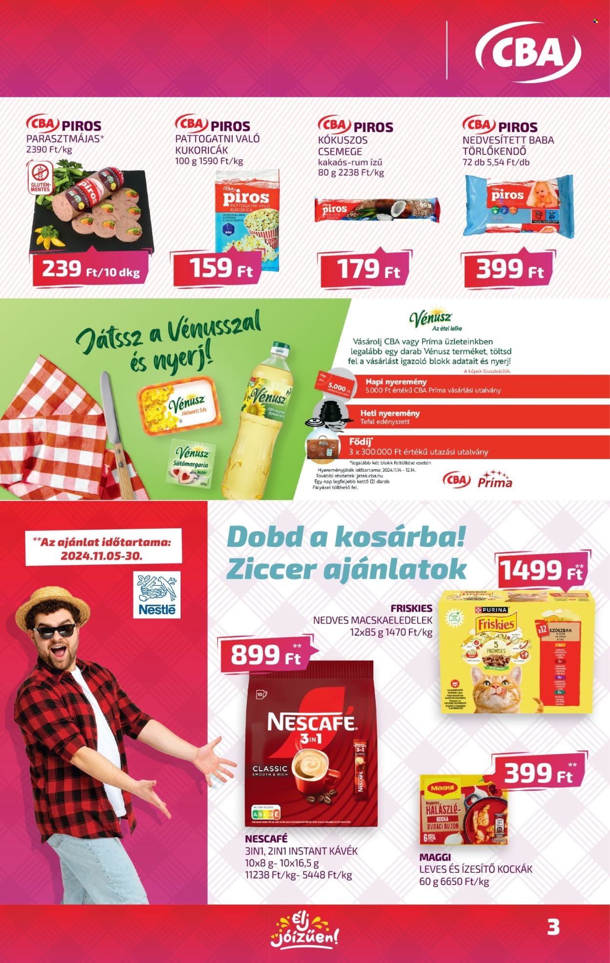 CBA akciós újságok - 2024.11.21 - 2024.11.27. Oldal 3