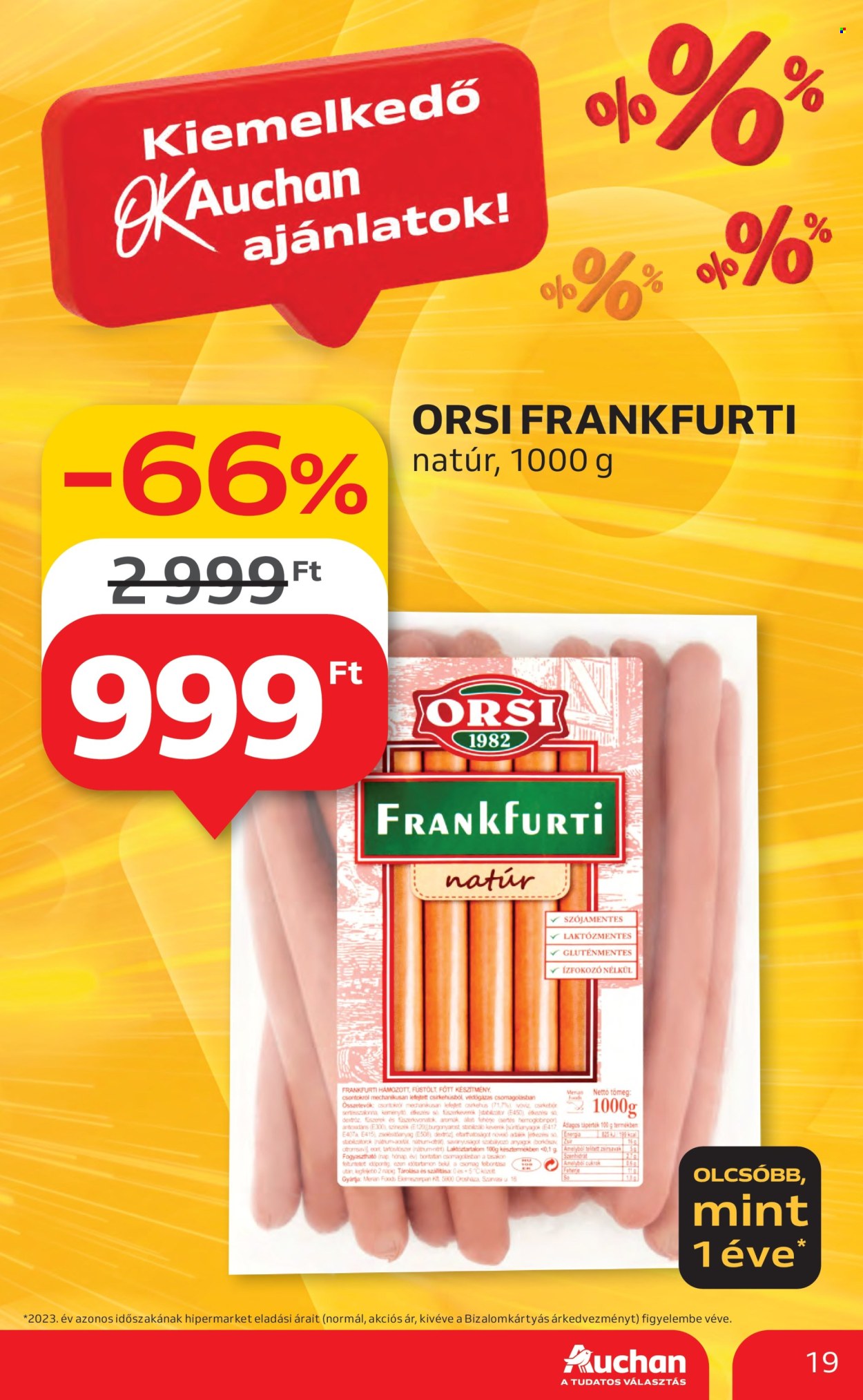 Auchan akciós újságok - 2024.11.21 - 2024.11.27. Oldal 19