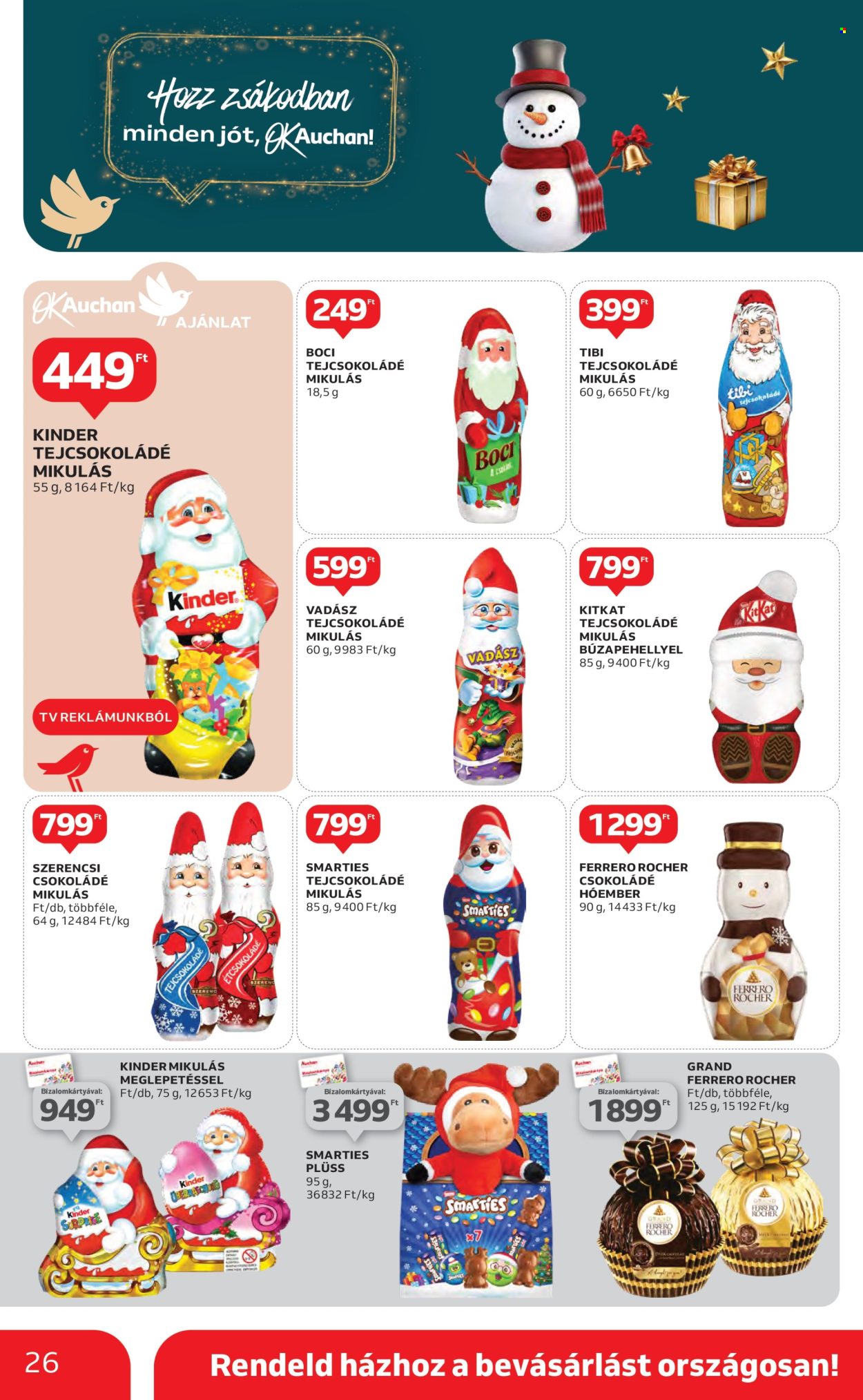 Auchan akciós újságok - 2024.11.21 - 2024.11.27. Oldal 26