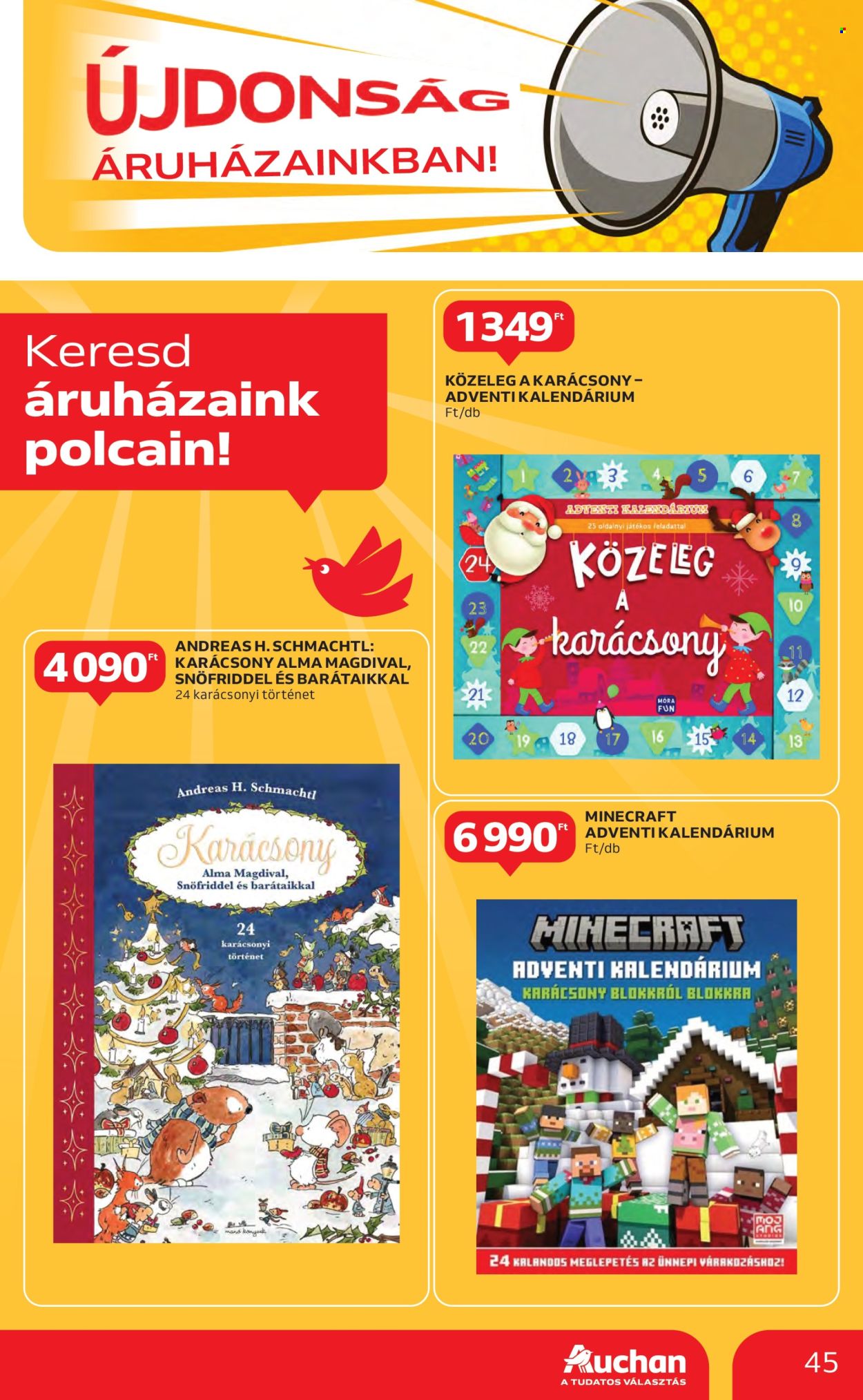 Auchan akciós újságok - 2024.11.21 - 2024.11.27. Oldal 45