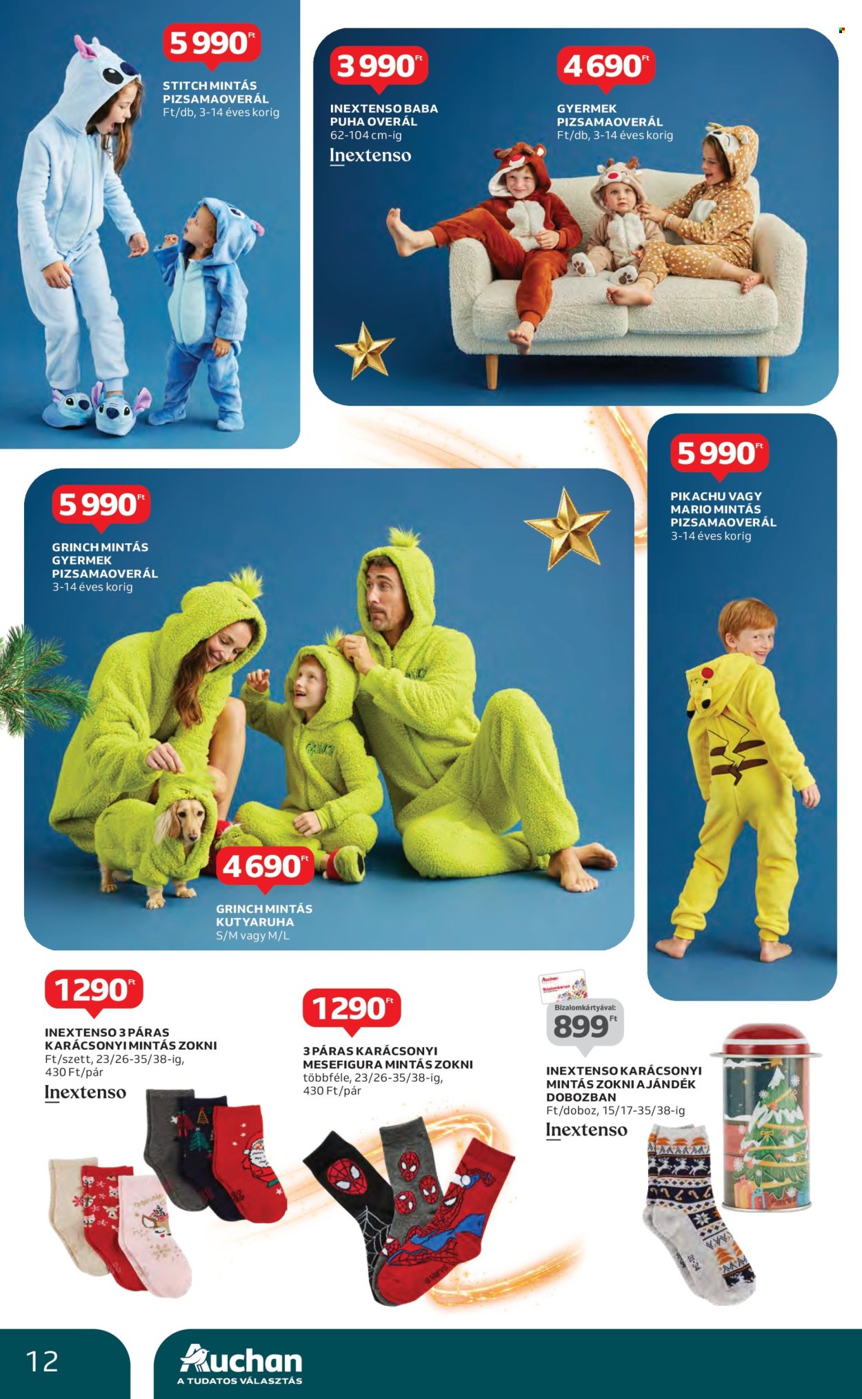 Auchan akciós újságok - 2024.11.21 - 2024.12.24. Oldal 12