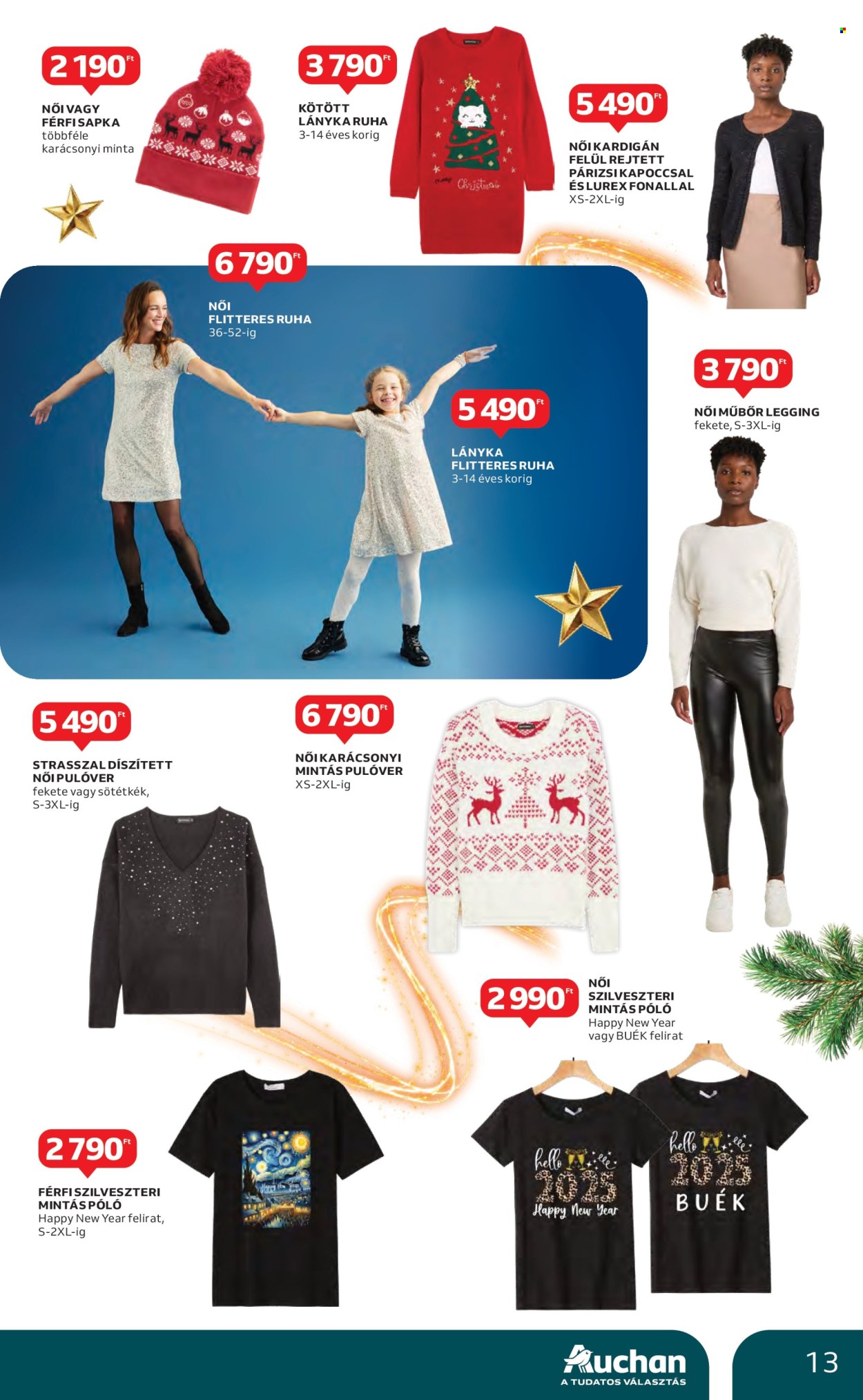 Auchan akciós újságok - 2024.11.21 - 2024.12.24. Oldal 13