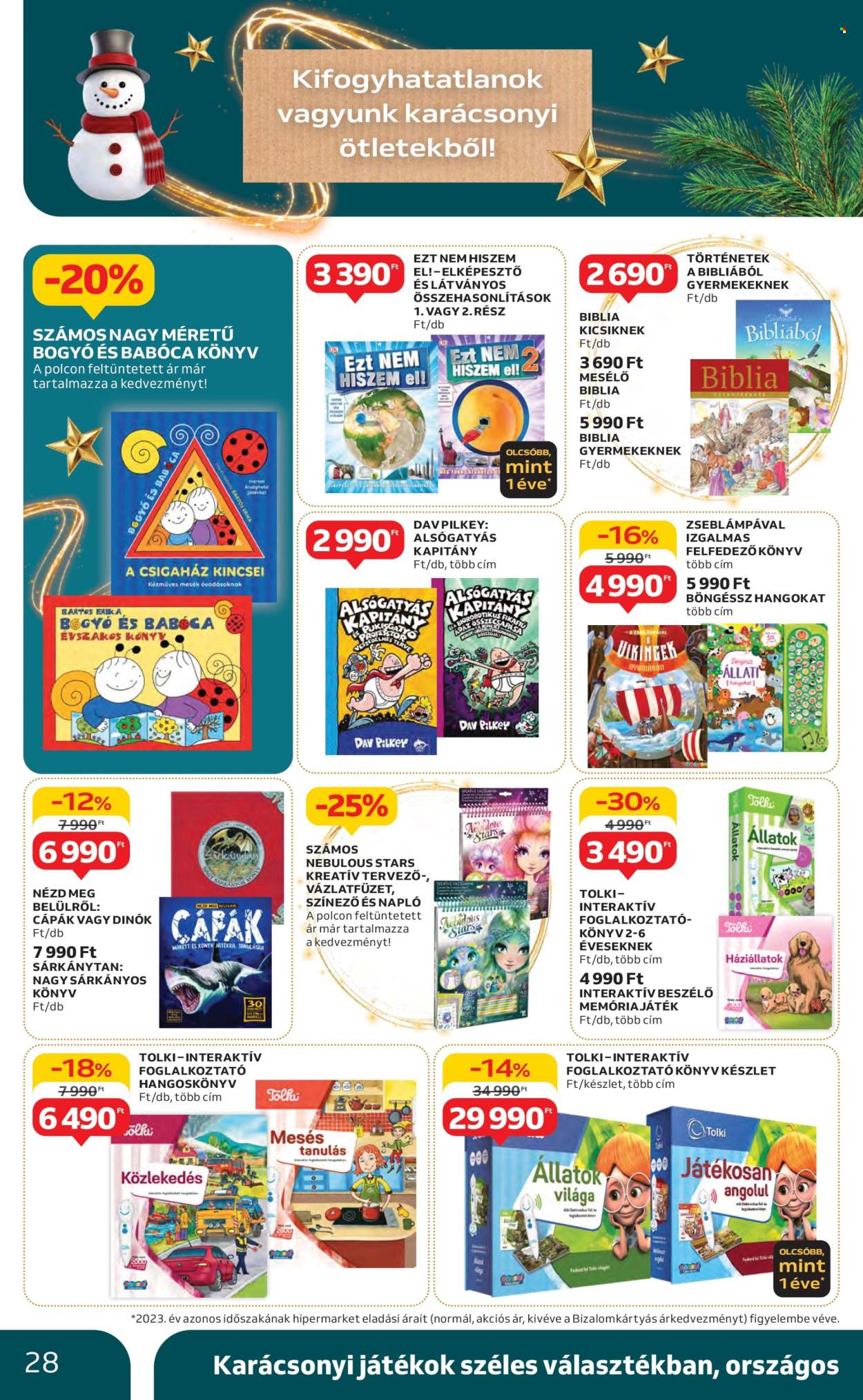 Auchan akciós újságok - 2024.11.21 - 2024.12.24. Oldal 28
