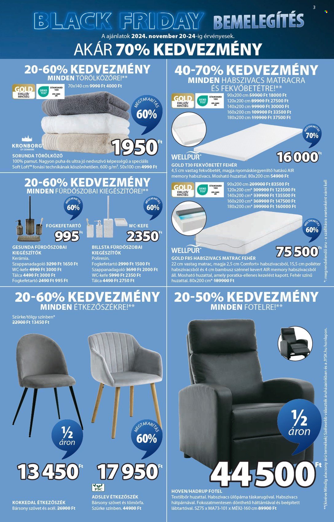 JYSK akciós újságok - 2024.11.20 - 2024.12.01. Oldal 4
