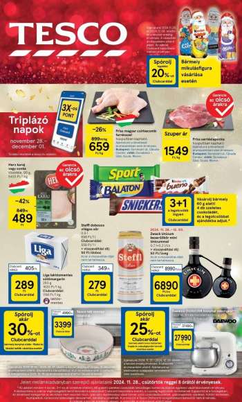 Újság TESCO - 2024.11.28 - 2024.12.04.