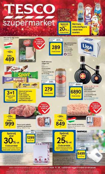 Újság TESCO - 2024.11.28 - 2024.12.04.