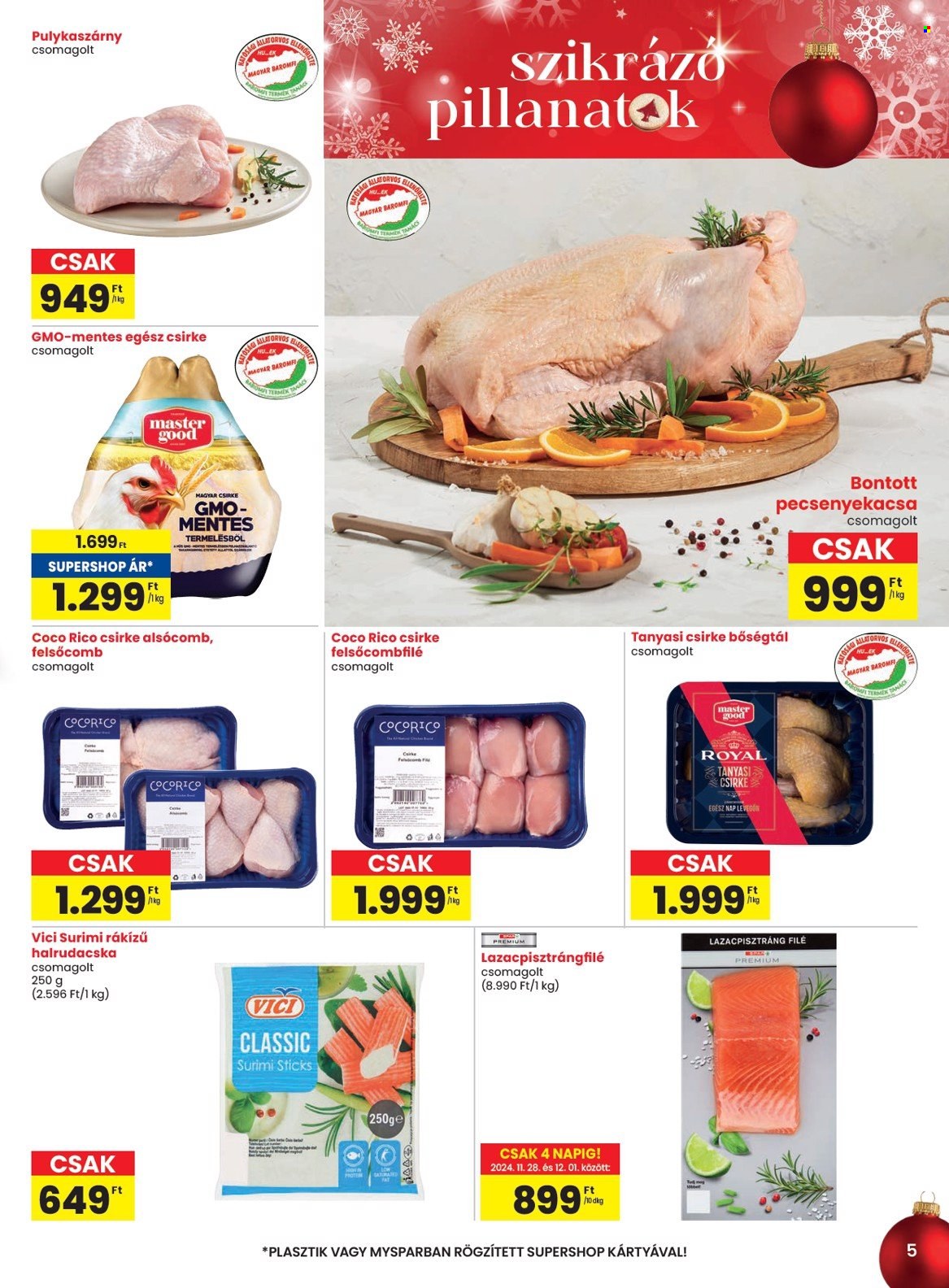 SPAR akciós újságok - 2024.11.28 - 2024.12.04. Oldal 5