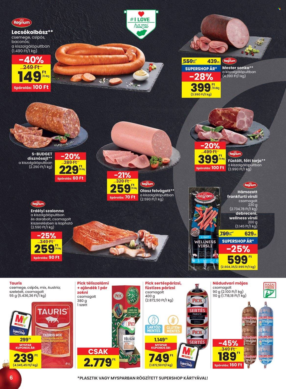 SPAR akciós újságok - 2024.11.28 - 2024.12.04. Oldal 6