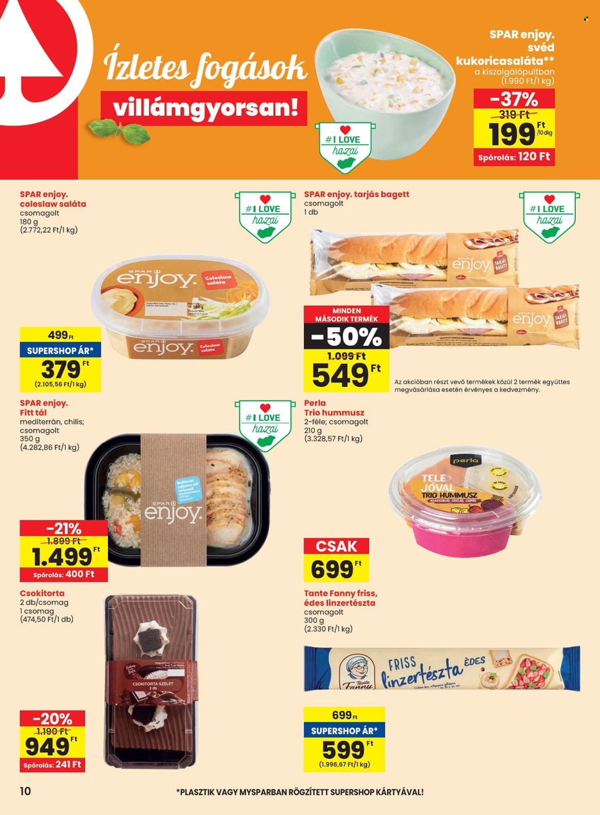 SPAR akciós újságok - 2024.11.28 - 2024.12.04. Oldal 10