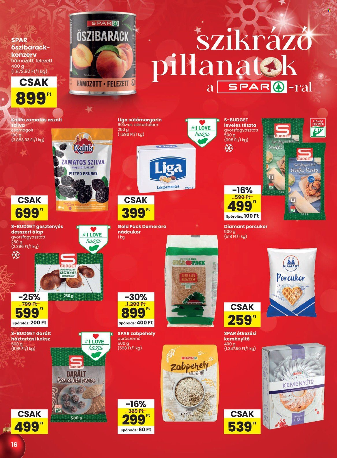 SPAR akciós újságok - 2024.11.28 - 2024.12.04. Oldal 16