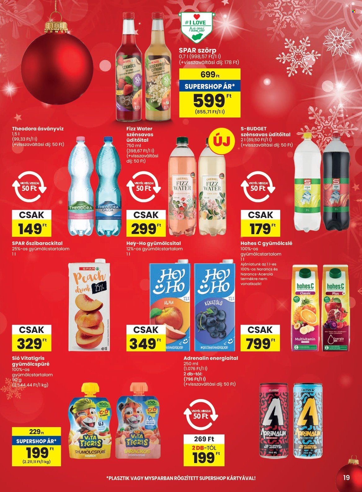 SPAR akciós újságok - 2024.11.28 - 2024.12.04. Oldal 19