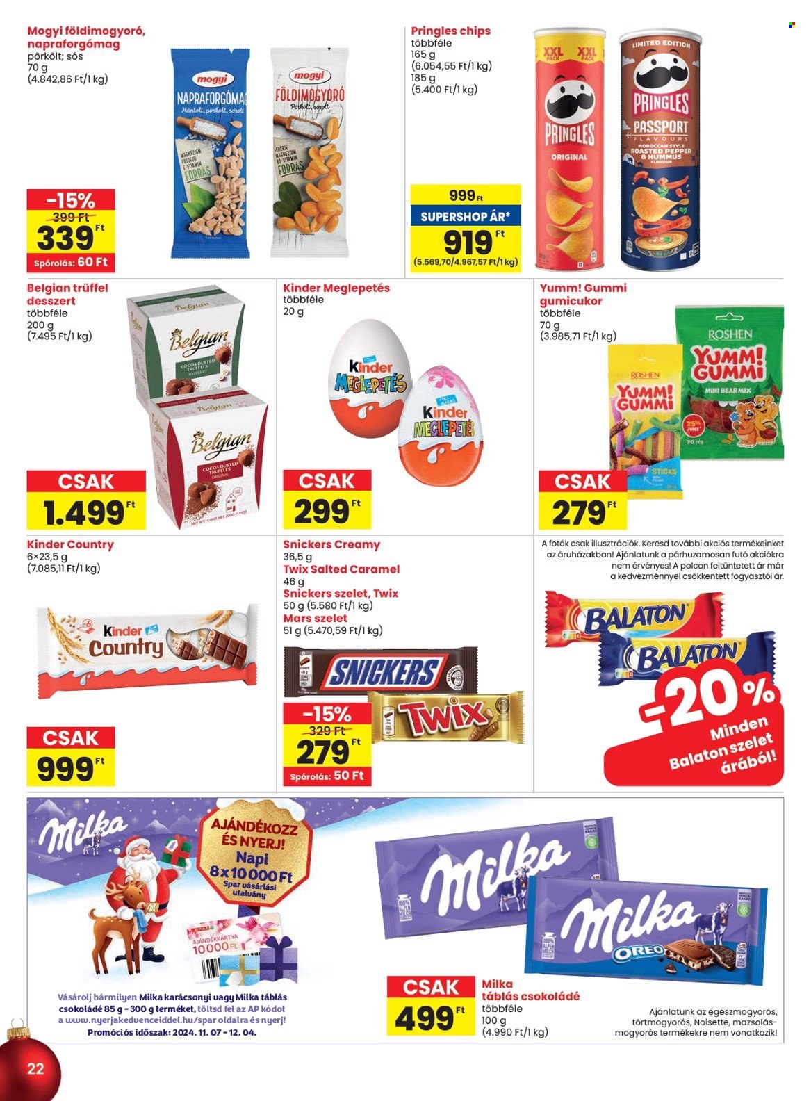 SPAR akciós újságok - 2024.11.28 - 2024.12.04. Oldal 22