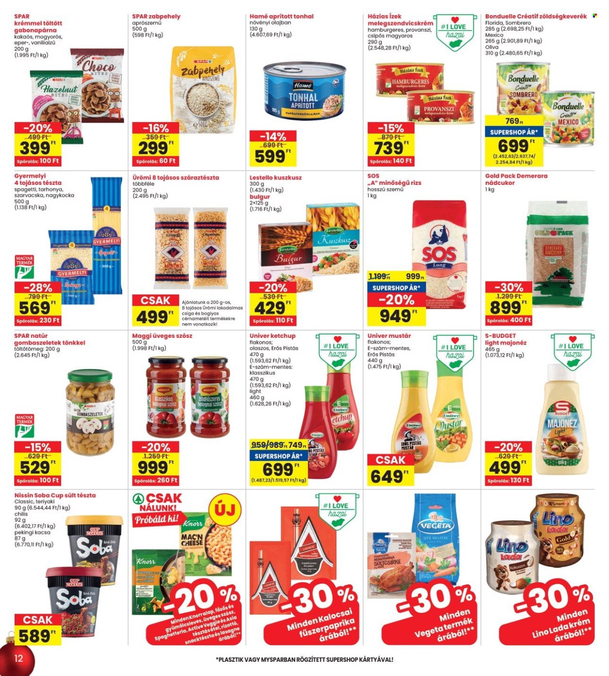 INTERSPAR akciós újságok - 2024.11.28 - 2024.12.04. Oldal 12