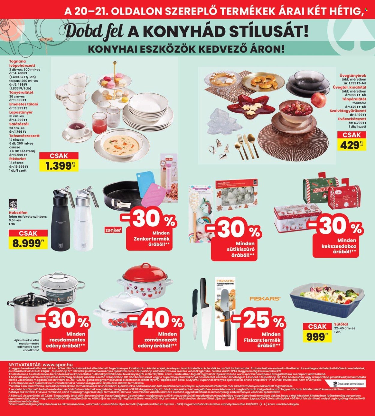 INTERSPAR akciós újságok - 2024.11.28 - 2024.12.04. Oldal 20
