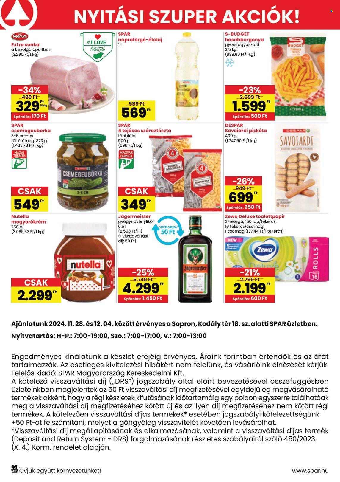 SPAR akciós újságok - 2024.11.28 - 2024.12.04. Oldal 2